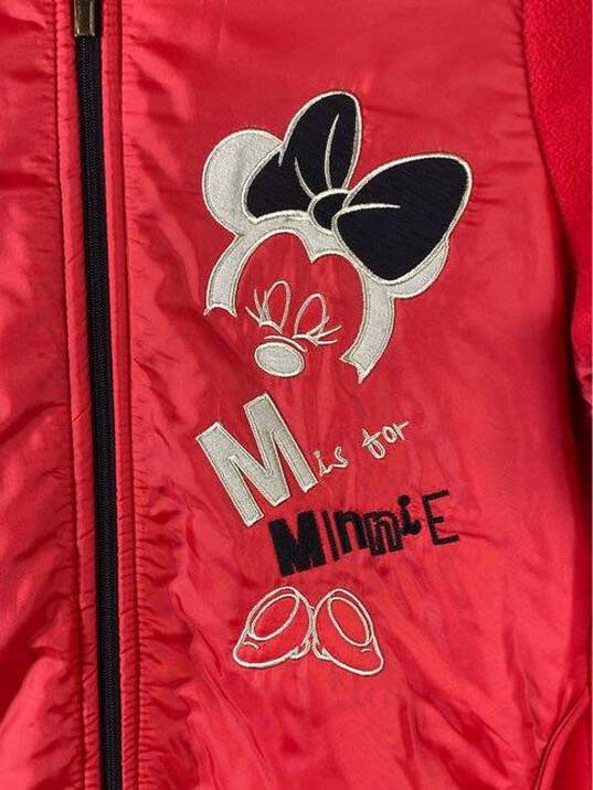 Lucky Sisters Red Minnie Mouse Jacket - Size Medium image number 4