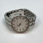 Designer Michael Kors Glitz MK-3148 Silver-Tone Round Analog Wristwatch image number 3