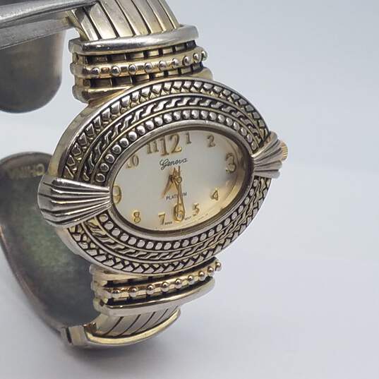 Vintage Unique design Lady's Stainless Steel Cuff and Bangle Watches Collection image number 10