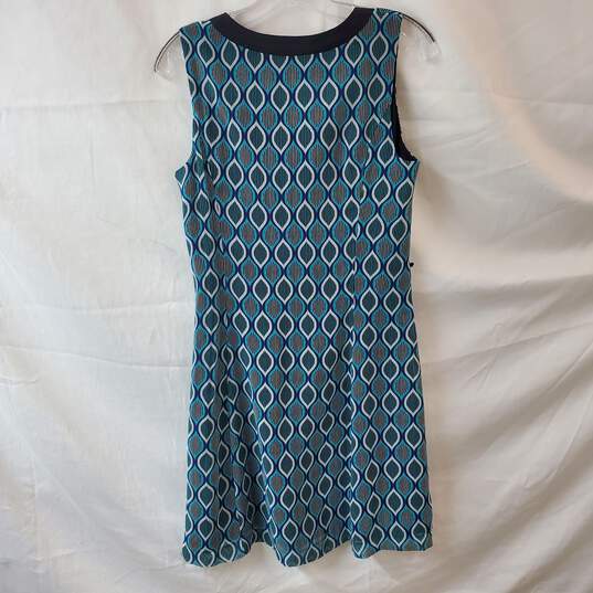 Kensie Tahiti Teal Green Combo Pattern Sleeveless Dress Size M image number 2
