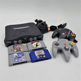 Nintendo 64 N64 w/4 Games Gex 64