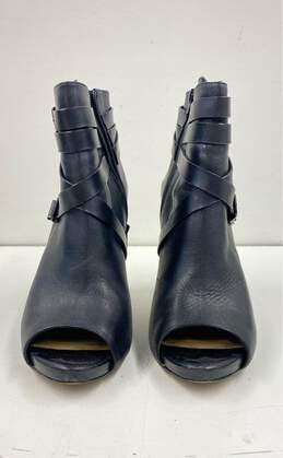Gianni Bini Sevyn Peep Toe Platform Heel Booties Black 11 alternative image