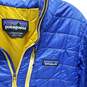 Patagonia Women's Nano Puff Pullover Blue Yellow image number 3