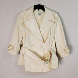 Nygard Collection Women Cream Coat 14