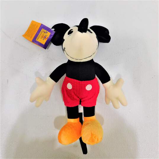 Walt Disney 75 Years of Love and Laughter Mickey Mouse Plush Doll w/ Tag IOB image number 2