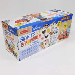 Sealed Melissa & Doug Disney Snacks & Popcorn Wooden Pretend Play Food Counter alternative image