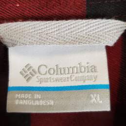 Columbia Men Plaid Button Up XL alternative image