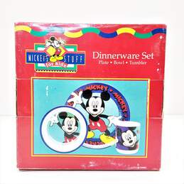Zak's Designs Inc Disney Mickey's Stuff Dinnerware Set For Kids alternative image