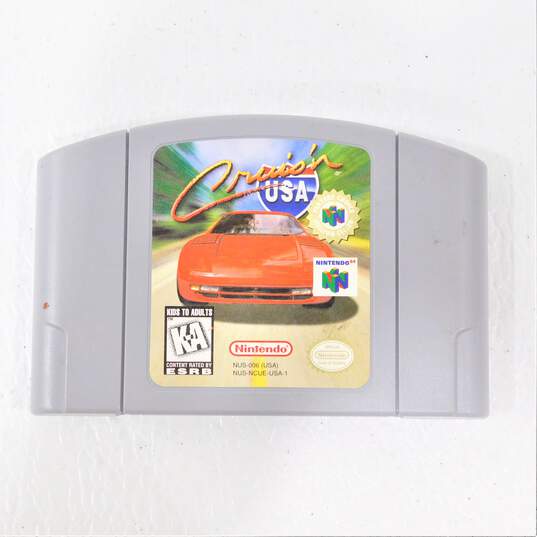 Nintendo 64 w/ 3 games and 1 controller image number 5