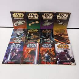 12pc Bundle of Assorted Star Wars Paperback Books