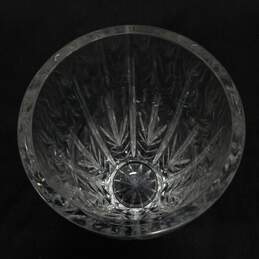 Heavy Crystal Glass Vase 10" Tall alternative image