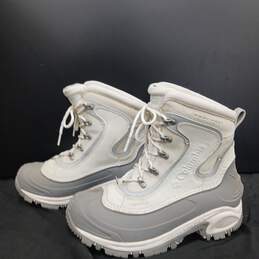 Colombia USA Womens  White Winter  Boots Sz 8 alternative image