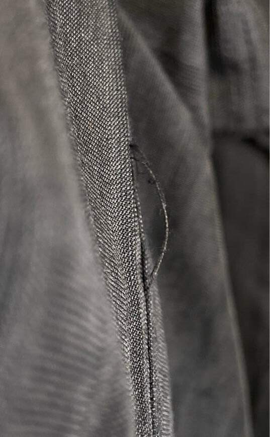Vein's Kaida Valentino Grey Striped Button Up Shirt L image number 6