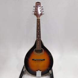 Johnson Brand MA-110 Model Wooden 8-String A-Style Mandolin w/ Soft Case alternative image