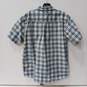 Patagonia Men's Blue Plaid Short Sleeve Button-Up Shirt Size M image number 2