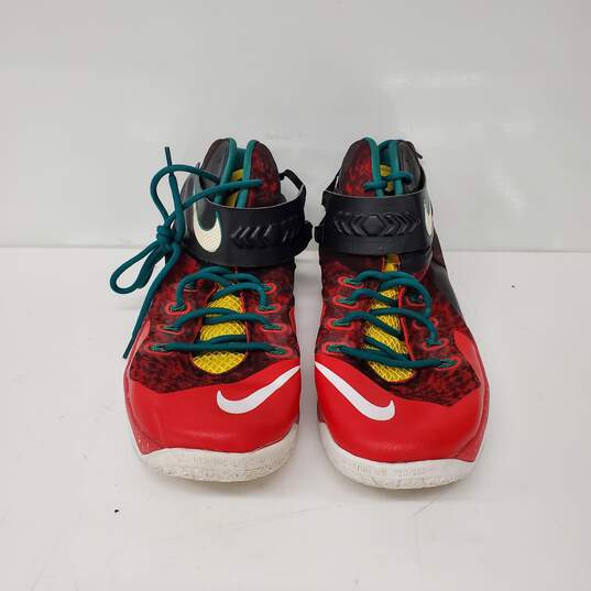 RARE Nike Lebron James Zoom Soldier 8 Christmas Edition Sneakers Size 14 image number 1