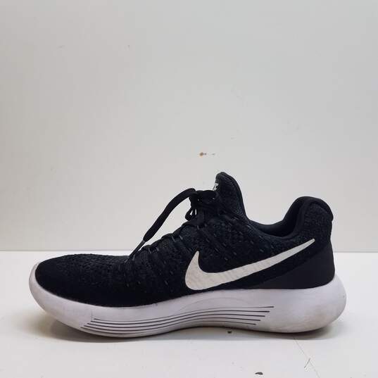 Nike Lunar Epic Flyknit 2 Low Black, White Sneakers 863780-001 Size 9.5 image number 2