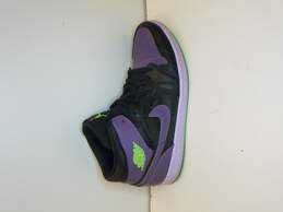 Nike Air Jordan 1 purple black green Size 13