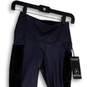 NWT Womens Blue Flat Front High Waist Pockets Pull-On Ankle Leggings Sz XS image number 4