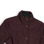 L.L. Bean Womens Purple Long Sleeve Mock Neck Full-Zip Jacket Size XS image number 3