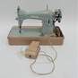 Vintage Precision Deluxe Stitchmaster Portable Sewing Machine w/ Case image number 2