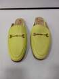 Sam Edelmen Women's Linnie Yellow Leather Mules Size 8M image number 1