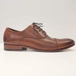 ALDO Brown Leather Oxford Dress Shoes Men's Size 10 M alternative image