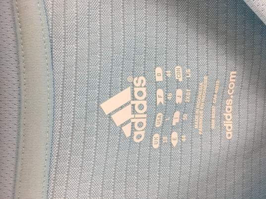 Adidas Men Light Blue Athletic Shirt L image number 3