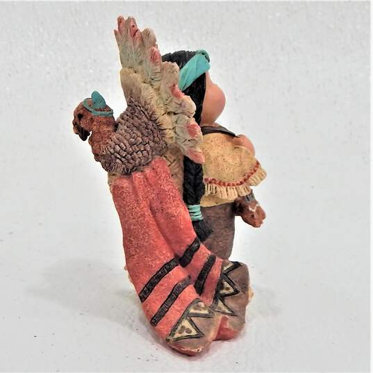 VTG Enesco Friends of the Feather Figurines Little Fish Tale Little Bird Told Me Little Big For Britches image number 3