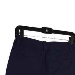 NWT Womens Blue Flat Front Slash Pocket Short Golf Skort Skirt Size 2 alternative image