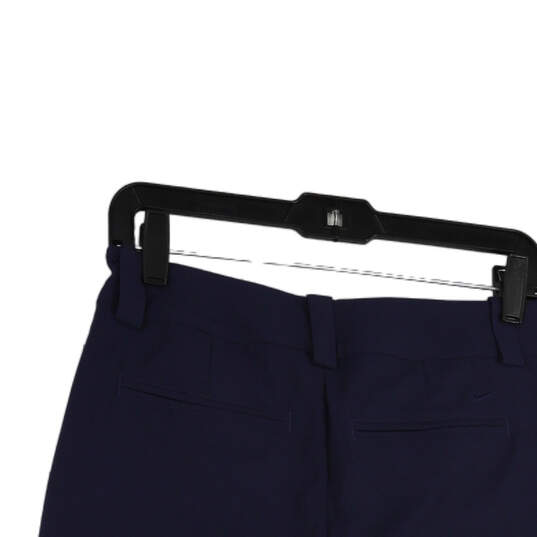 NWT Womens Blue Flat Front Slash Pocket Short Golf Skort Skirt Size 2 image number 2