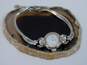 Ladies Vintage Hamilton 14K White Gold 0.04 CTTW Diamond Case Gold Filled Band 22 Jewels Wrist Watch 14.4g image number 1