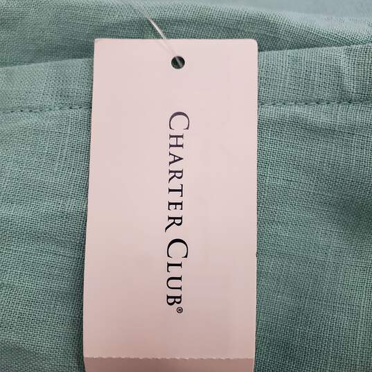 Charter Club Women Turquoise Pants L NWT image number 5