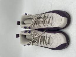 Boys Air Jordan 12 Retro 510815-001 Purple Gray Lace Up Sneaker Shoes Sz 6Y alternative image
