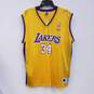 Champions Mens Yellow Los Angeles Lakers Shaquille O'Neal #34 Jersey Sz L image number 2