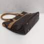 Calvin Klein Large Coated Canvas Brown Purse image number 3