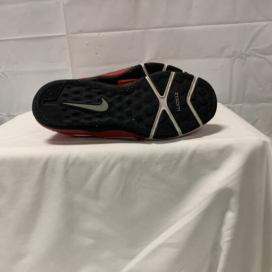 Men's Red and White Nike Ohio State Basketball Shoes Size: 11.5 image number 6