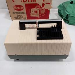 Vintage Manon Cabimat Automatic Slide Projector w/Dust Cover and Box alternative image