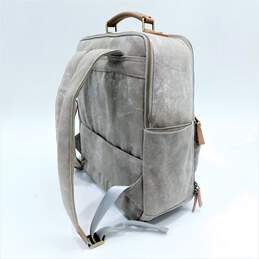 Kamrette Lyra Camera Tan Canvas Backpack w/ Dividers & Laptop Sleeve alternative image