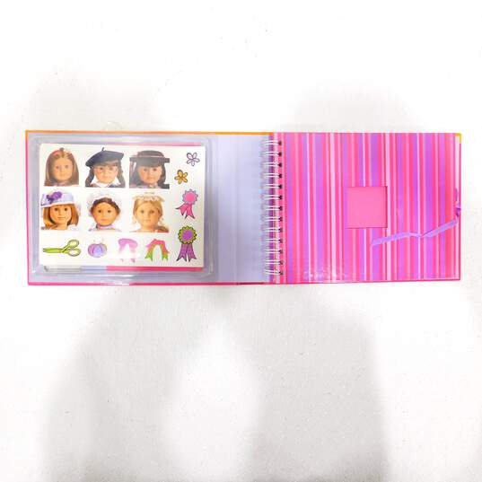 American Girl Craft Books Paper Dolls Micro Minis Scrapbook Sparkle Card Kit image number 15