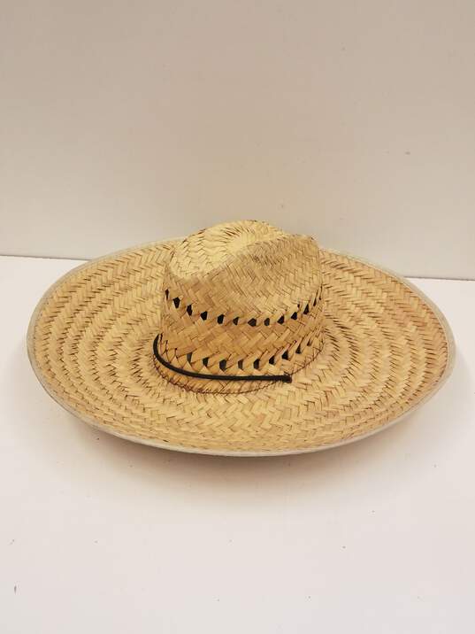 Unbranded Straw Sun Hat image number 4