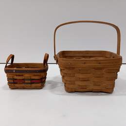 Pair of Wooden Baskets