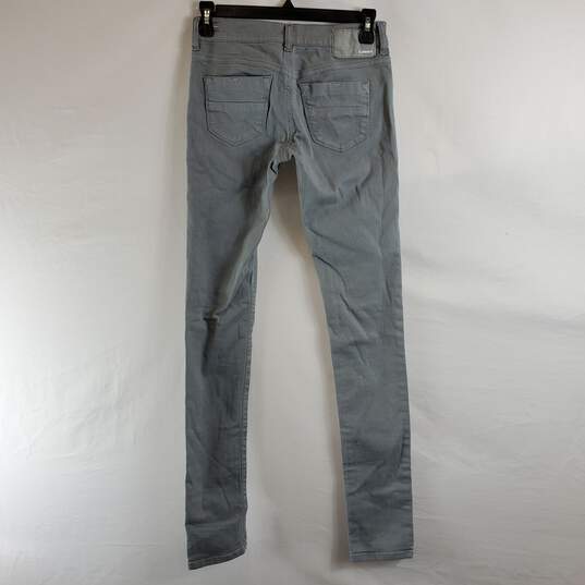 Diesel Women Grey Jeans Sz 26 NWT image number 2