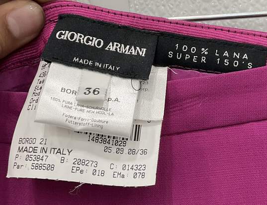 Giorgio Armani Borgo 21 Pink Skirt Women's Size 36 image number 3