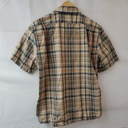 Filson Seattle Plaid Button Up Short Sleeves Shirt Women's MD alternative image