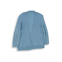 Women's Light Blue Long Sleeve Cardigan Sz 14 alternative image