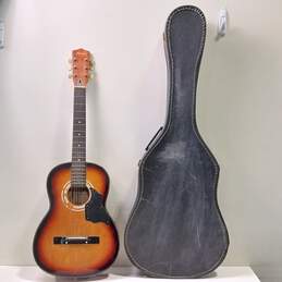 Harmony H0401P Acoustic Guitar w/ Hard Case