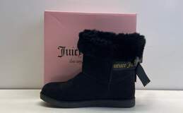 Juicy Couture King Black Shearling Boot Women's Size 8 alternative image