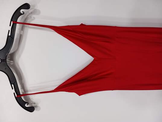 Charlotte Russe Red Spaghetti Strap Slip Dress Women's Size L image number 5