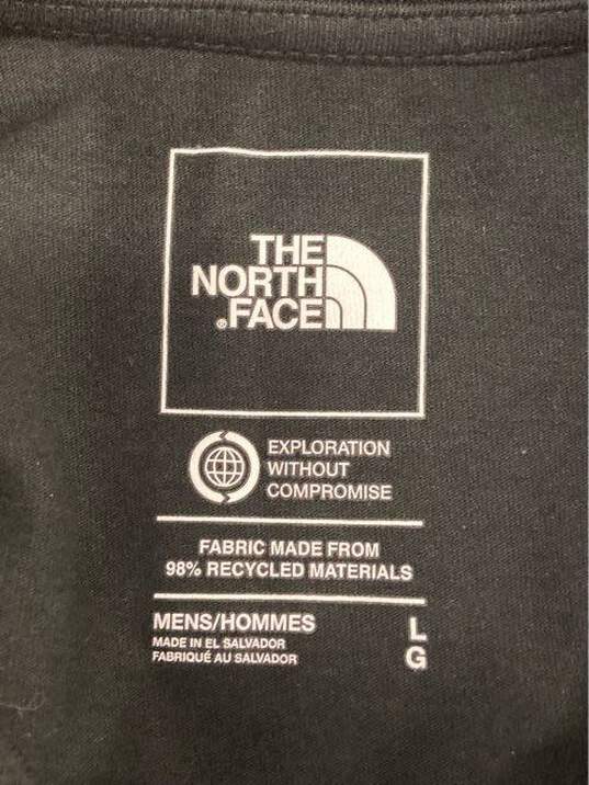 The North Face Black T-shirt - Size Large image number 3